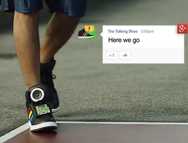 Adidas e Google insieme per le Talking Shoes